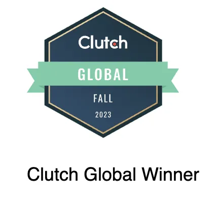 Clutch Global Winner — Fall 2023