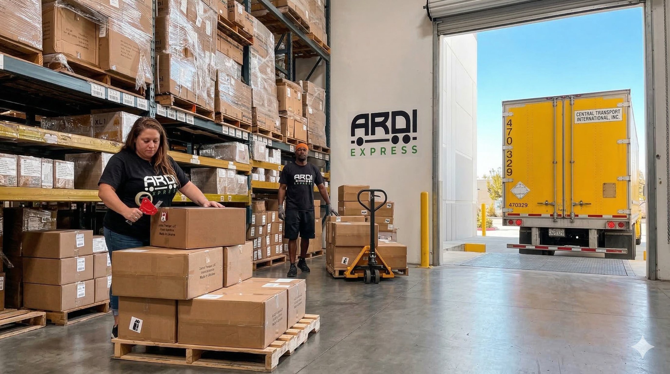 ARDI Express Edison, NJ warehouse dock